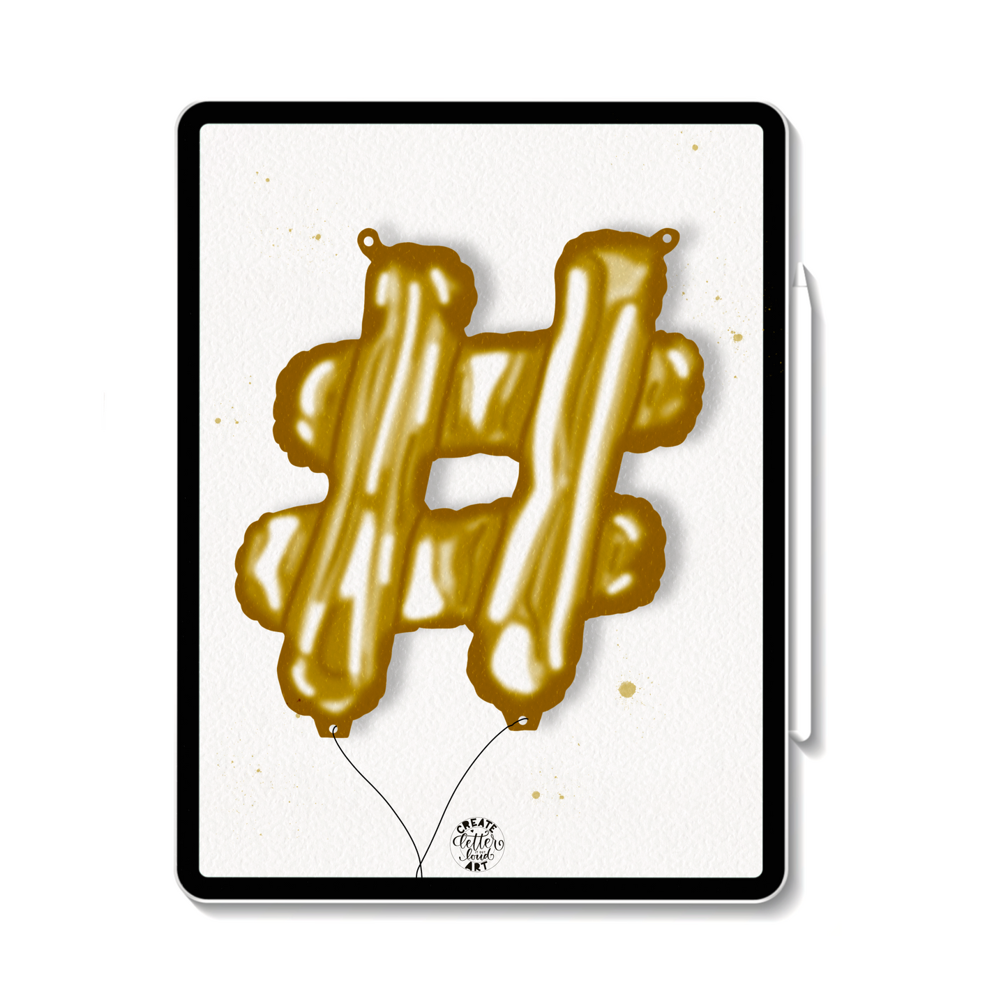 Procreate Ballons „Letters“, Download