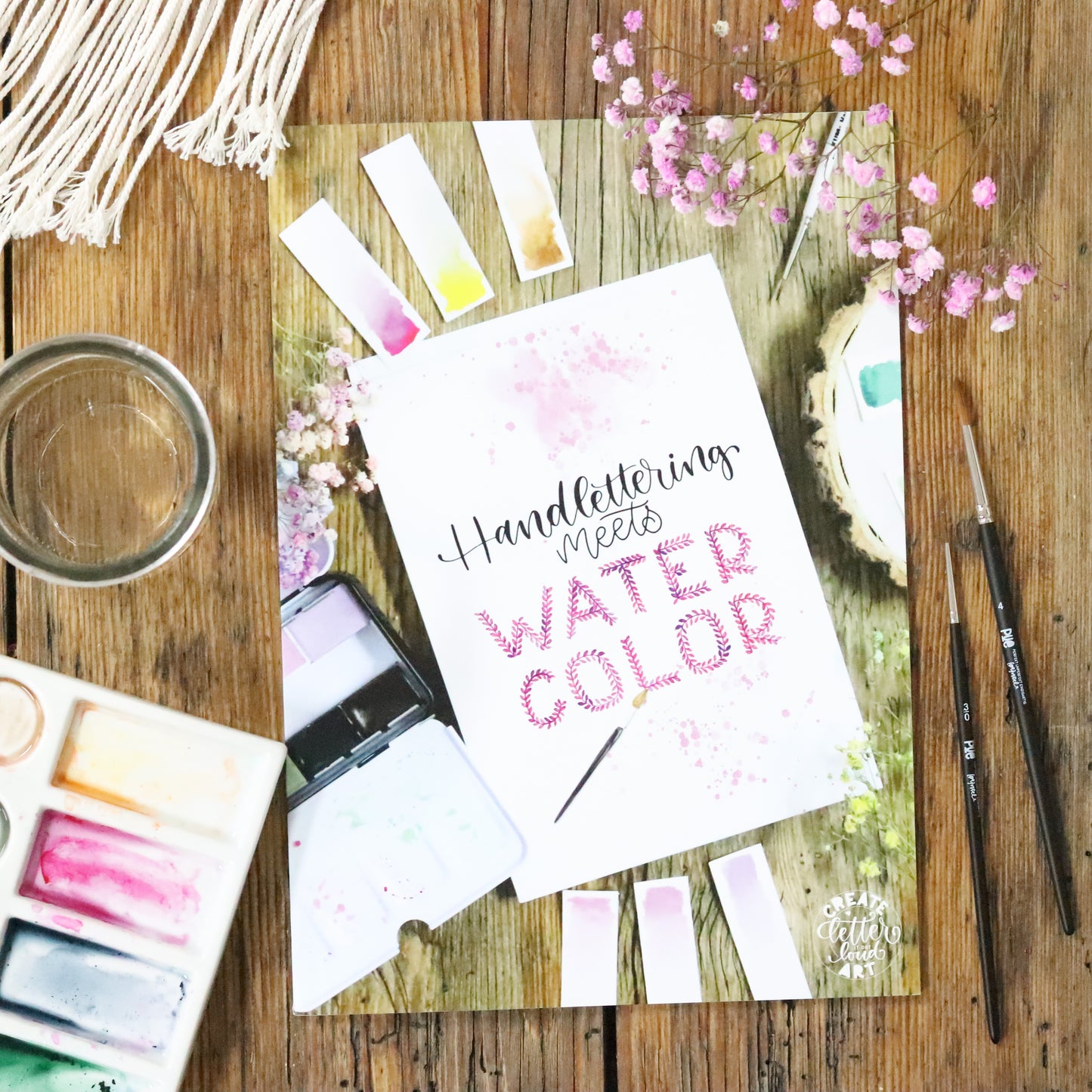 Handlettering meets Watercolor Workbook, Download
